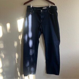 Levi’s dark blue jeans